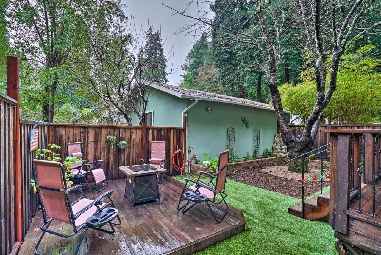 California Cottage Less Than 4 Mi To Redwood Hiking Trails Ben Lomond Luaran gambar