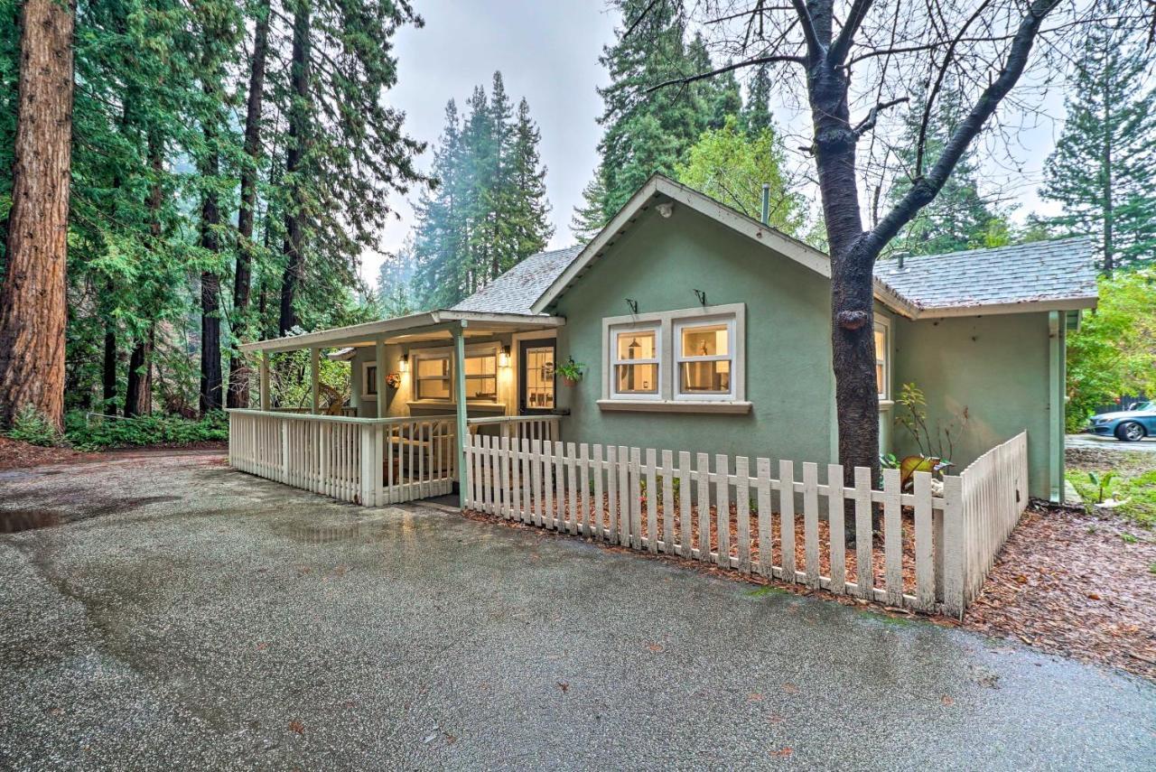 California Cottage Less Than 4 Mi To Redwood Hiking Trails Ben Lomond Luaran gambar